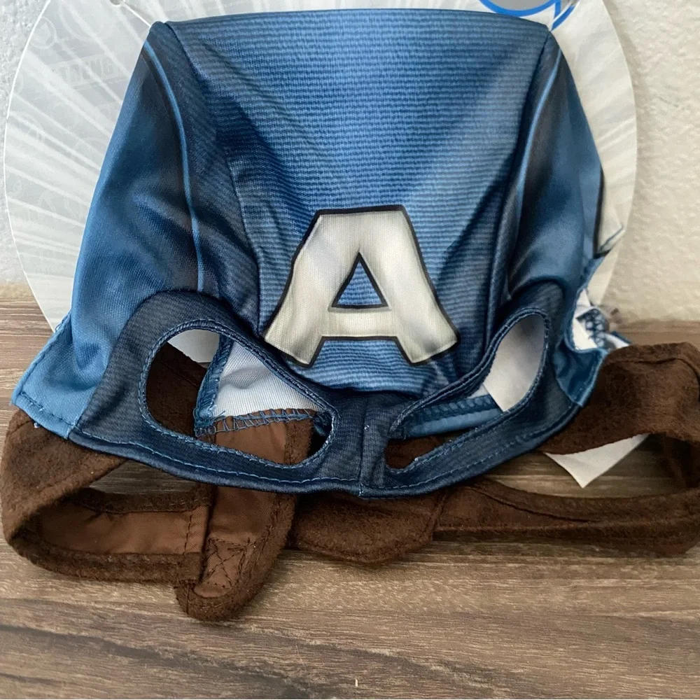 Marvel Boys Captain America Costume Mask Size 4Y - Picture 2 of 4